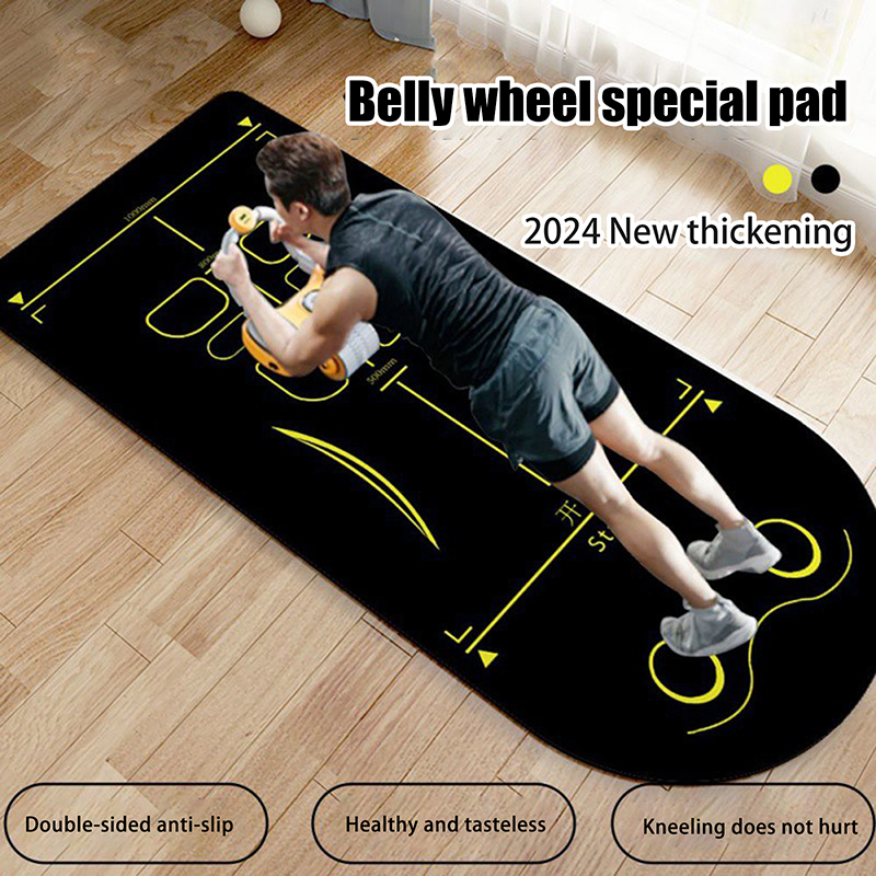 Home Gym On Carpet - New-Yoga Mat Non Slip Shock Absorber