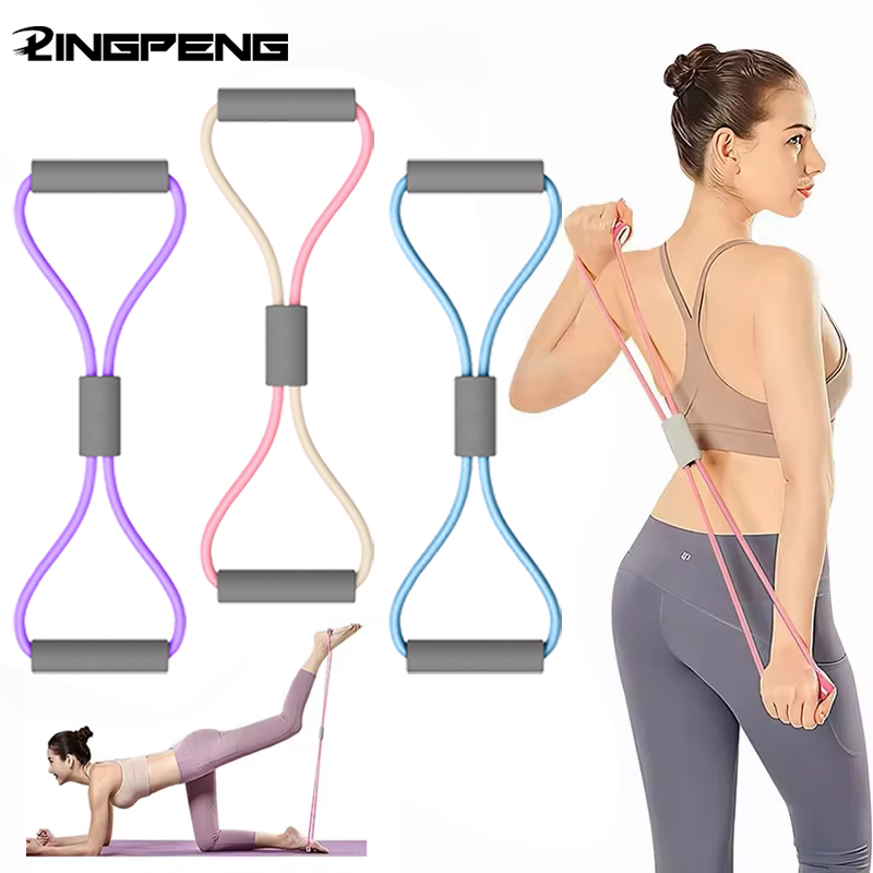 Treadmill Home Gym - 1Pcs Home Gym Elastic Band Portable