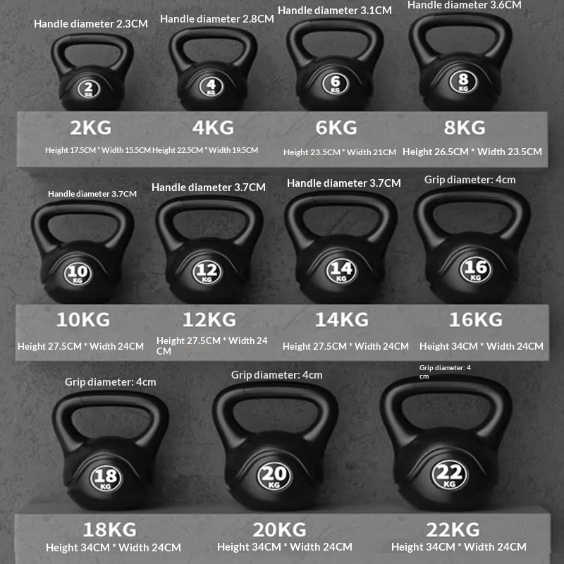 Treadmill Home Gym - 2026 Fitness Adjustable 8kg Kettlebell Ergonomic