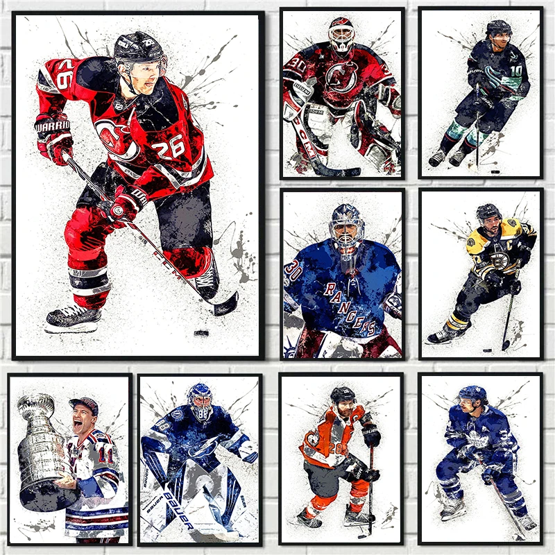 Abstract Ice Hockey Portrait S - Home Gym Kids 评论和价格