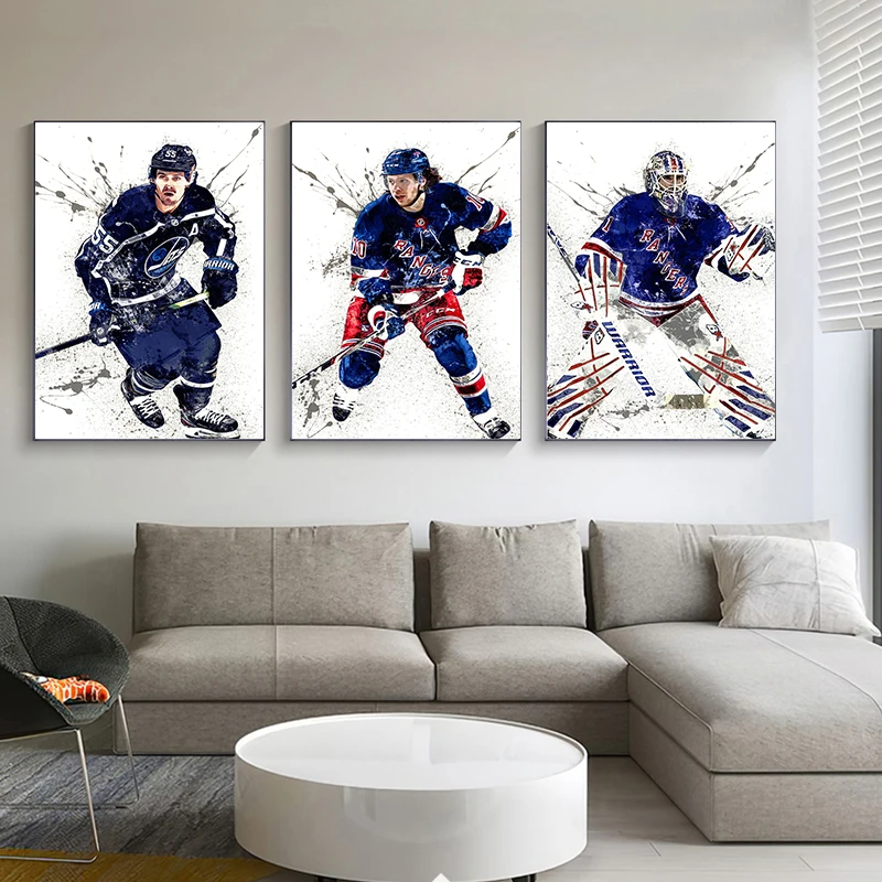 Abstract Ice Hockey Portrait S - Home Gym Kids 评论和价格