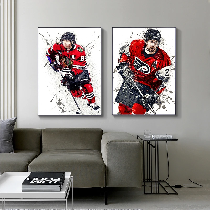 Abstract Ice Hockey Portrait S - Home Gym Kids 评论和价格