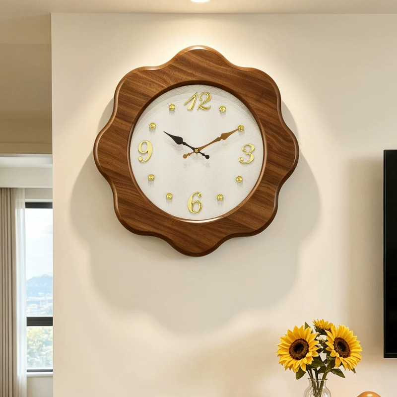 Kitchen Retro Wall Clocks Gold - Home Gym Gold 评论和价格
