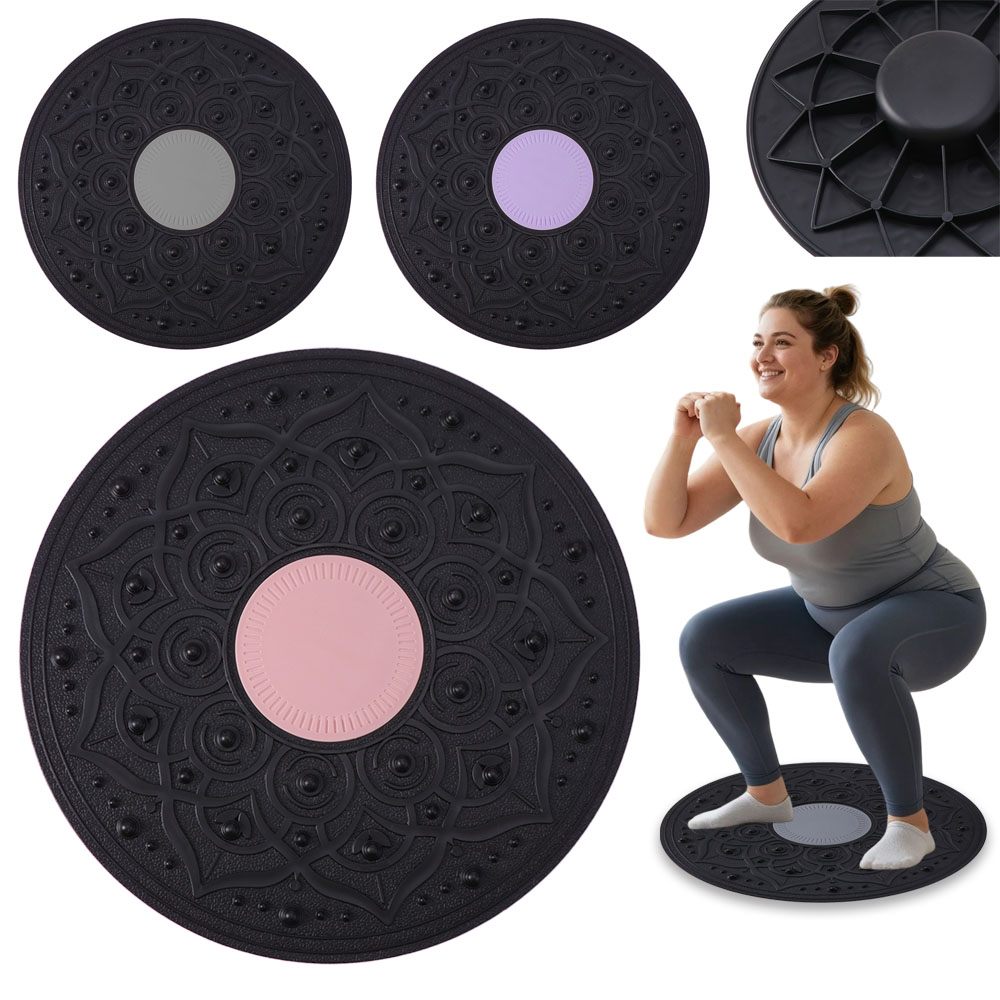 Foot Massage Yoga Balance Boar - Wobble Board Balance 评论和价格