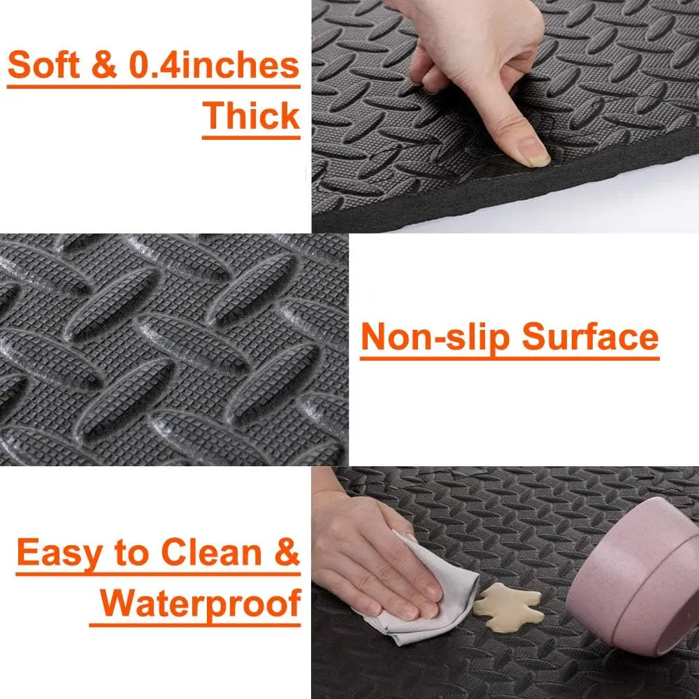 Puzzle Fitness Mat EVA Interlo - Home Gym Kids 评论和价格