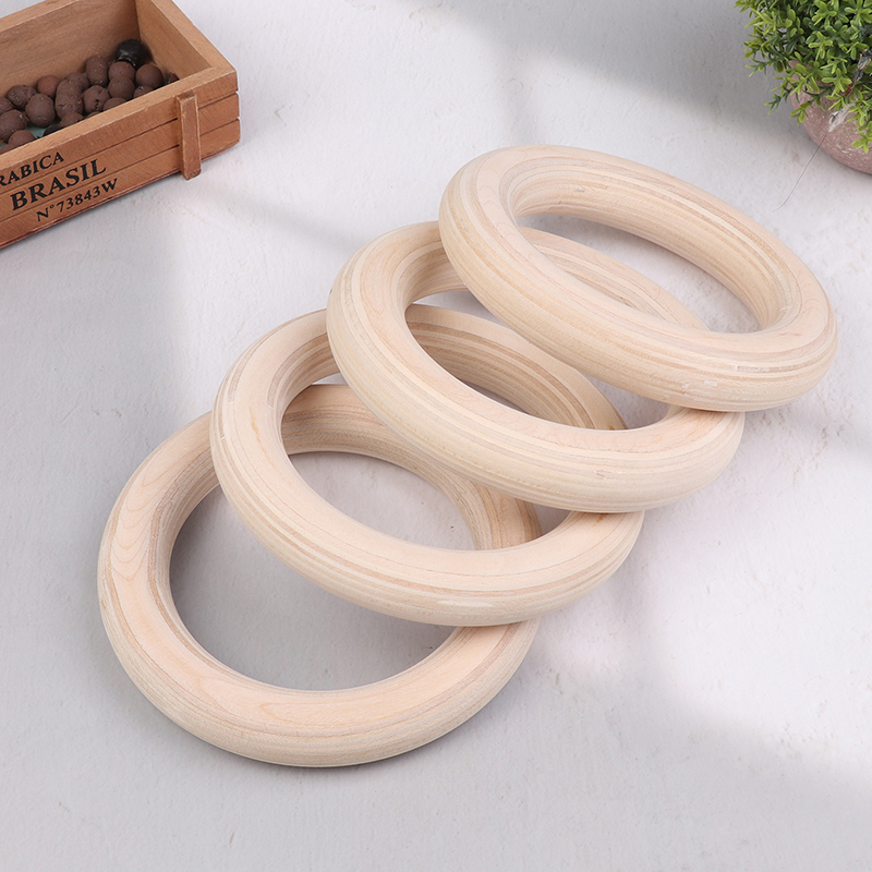 2Pcs/Pairs Portable Crossfit G - Gymnastic Rings Wooden 评论和价格