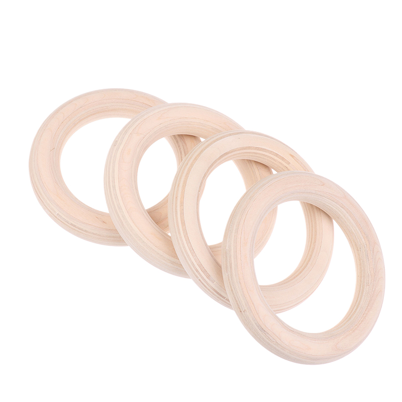 2Pcs/Pairs Portable Crossfit G - Gymnastic Rings Wooden 评论和价格
