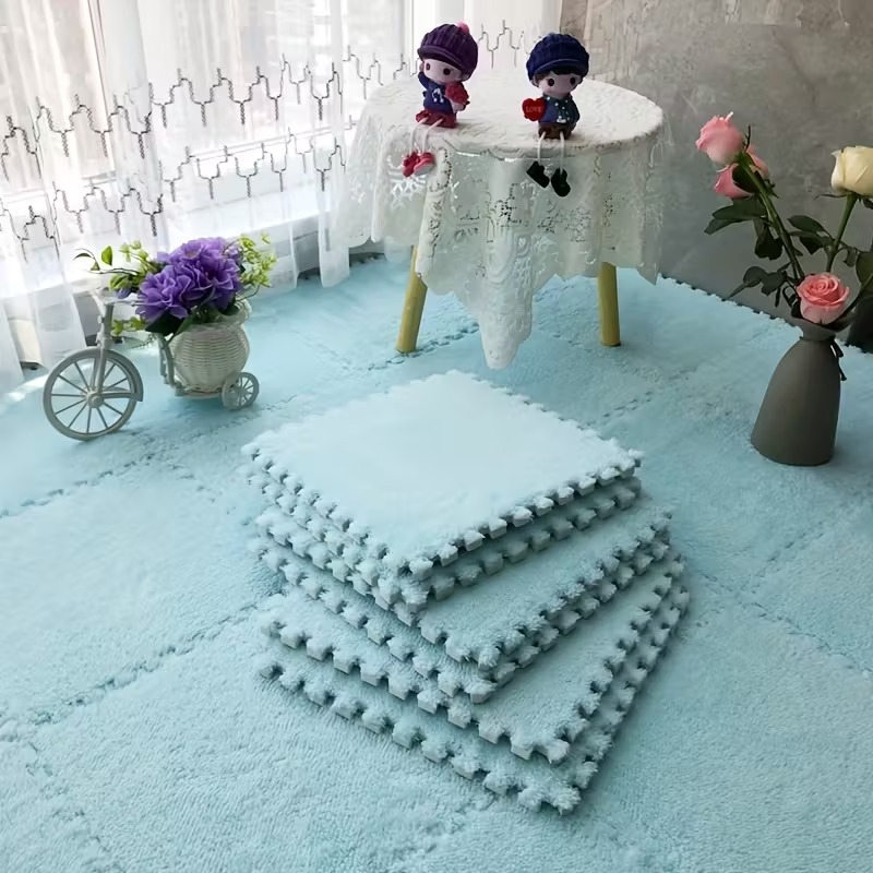 10/20 Piece Interlocking Plush - Home Gym Rubber Flooring 评论和价格