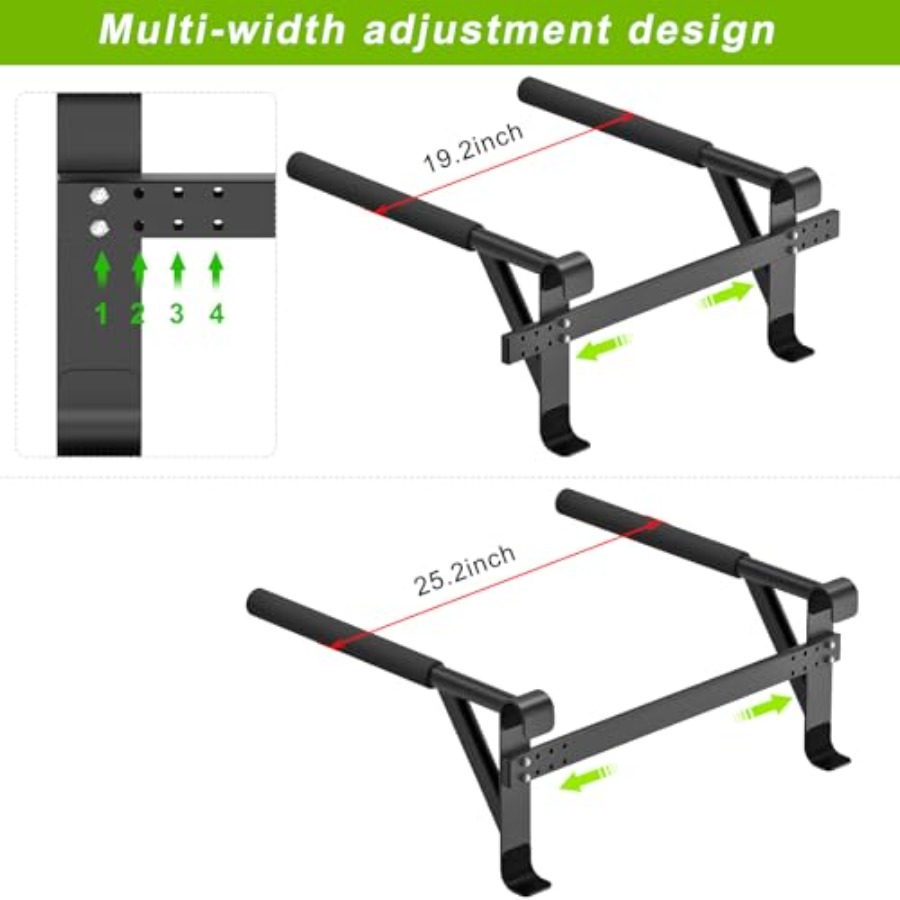 Wall Mounted Gymnastic Stall B - Home Gym Pull Up 评论和价格