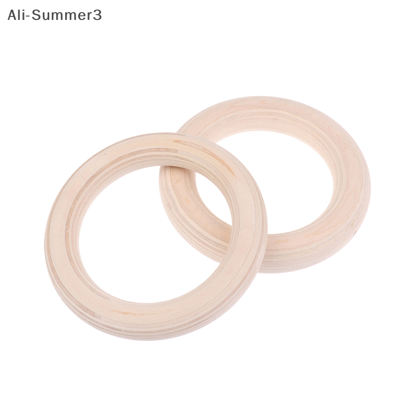 2Pcs/Pairs Wooden Ring Portabl - Gymnastic Rings Wooden 评论和价格