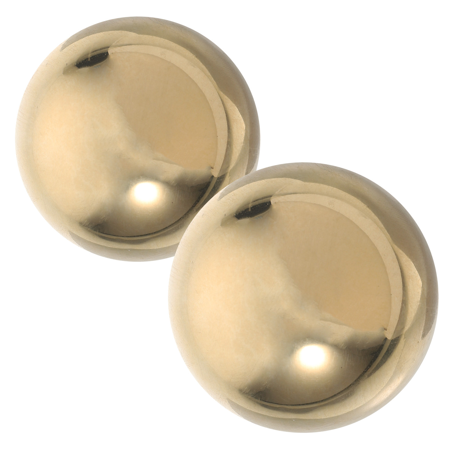 2Pcs Brass Hand Exercise Balls - Home Gym Gold 评论和价格