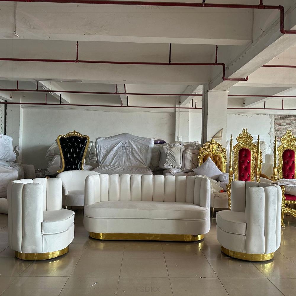 Elegant Luxury Modular Velvet  - Home Gym Gold 评论和价格