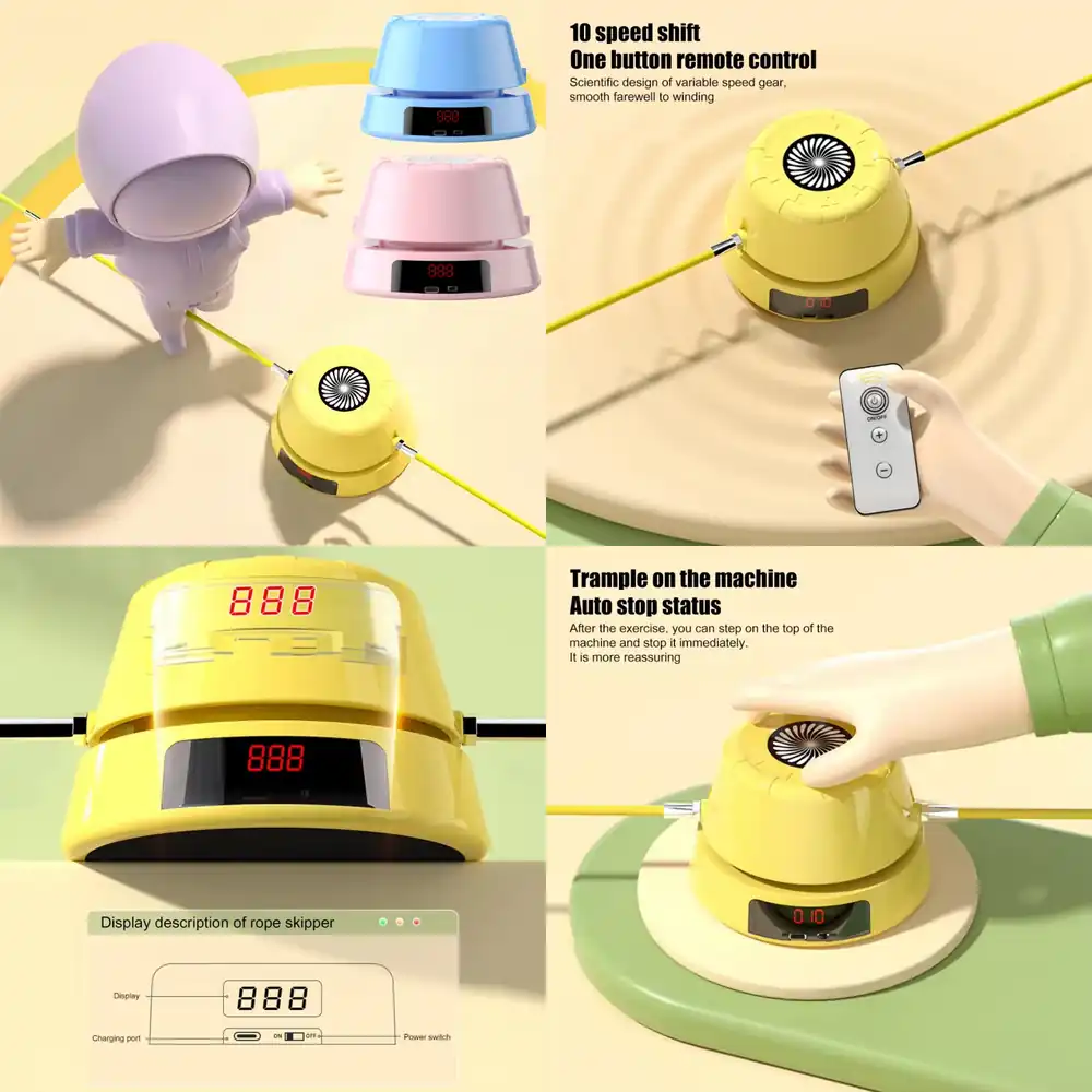 WAP01  Smart Electric Skipping - Home Gym Kids 评论和价格