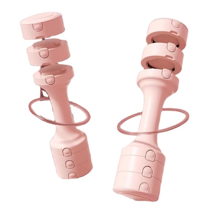 Pink Adjustable Steel Kettlebe - Home Gym Routine 评论和价格
