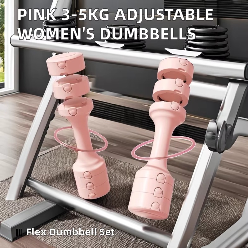 Pink Adjustable Steel Kettlebe - Home Gym Routine 评论和价格