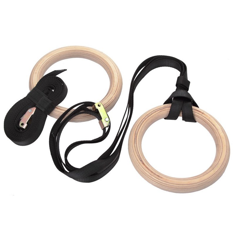 Fitness Gymnastic Rings with A - Gymnastic Rings Wooden 评论和价格
