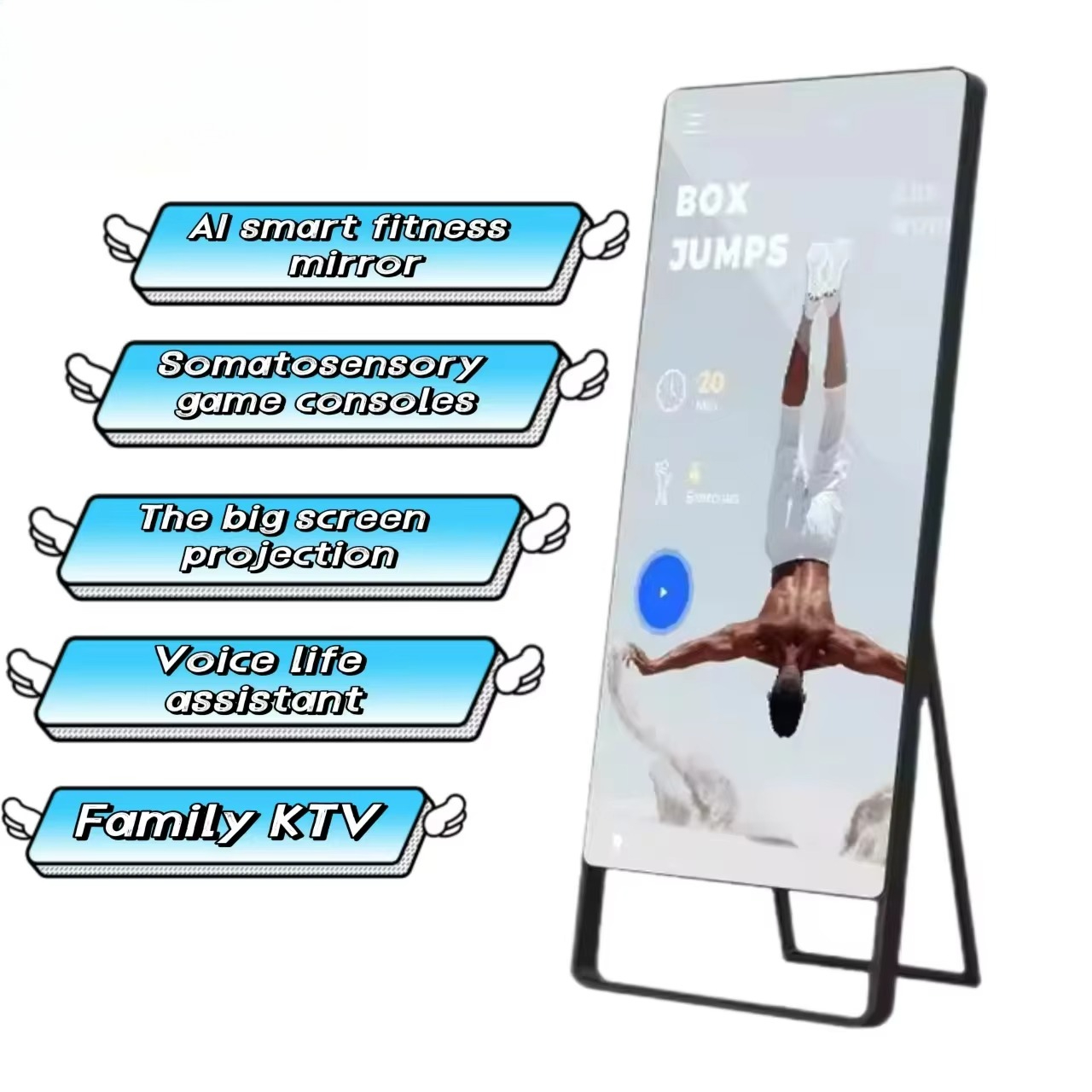 Personal Trainer Mirror Floor  - Home Gym Rubber Flooring 评论和价格