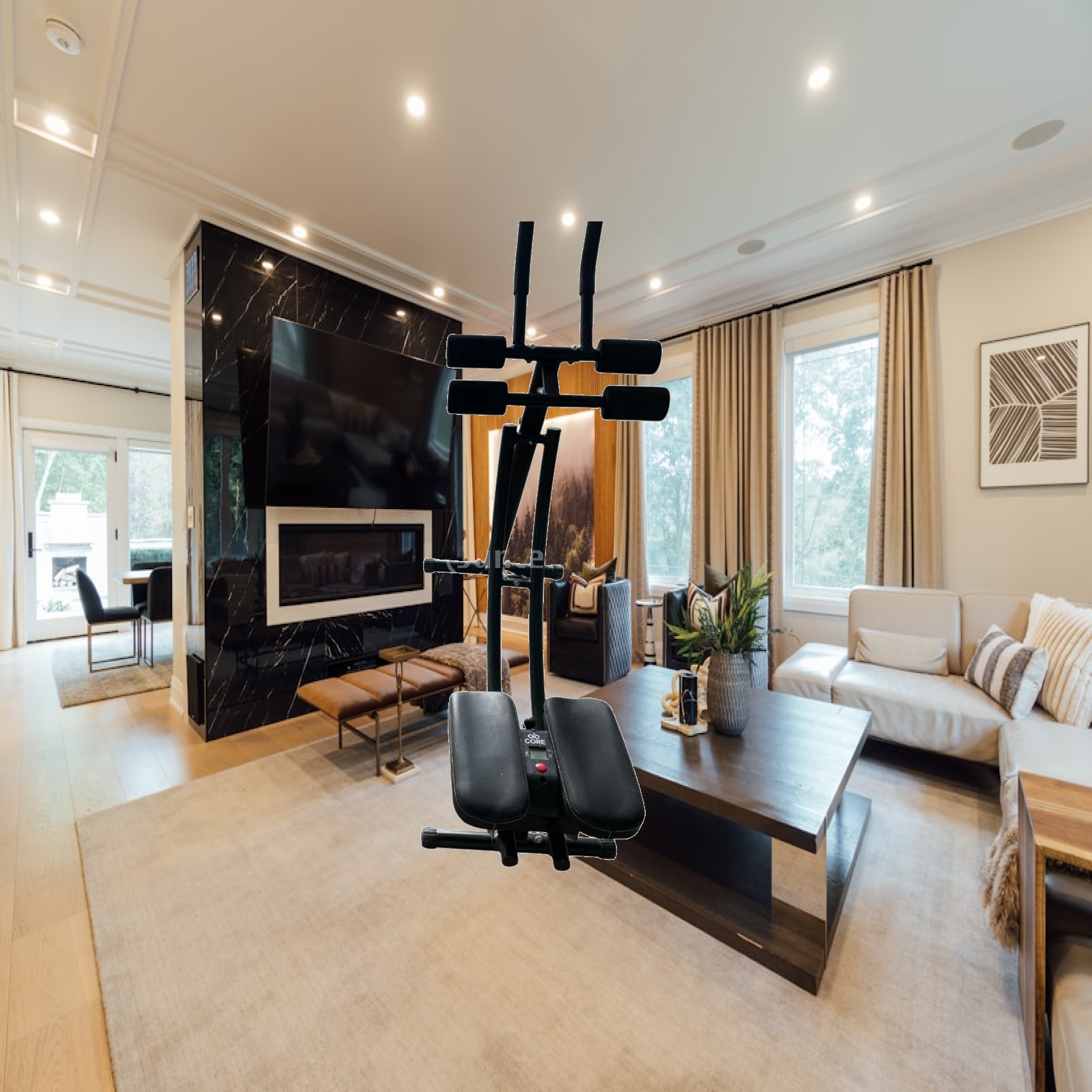Steel Abdominal Machine Home W - Home Gym Routine 评论和价格