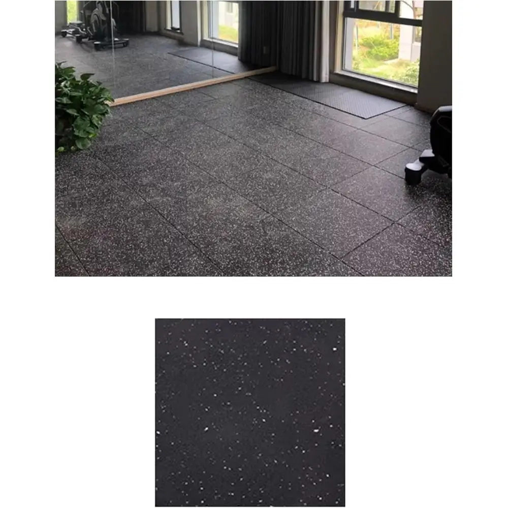 Gym Flooring: Protective Rubbe - Home Gym Rubber Flooring 评论和价格