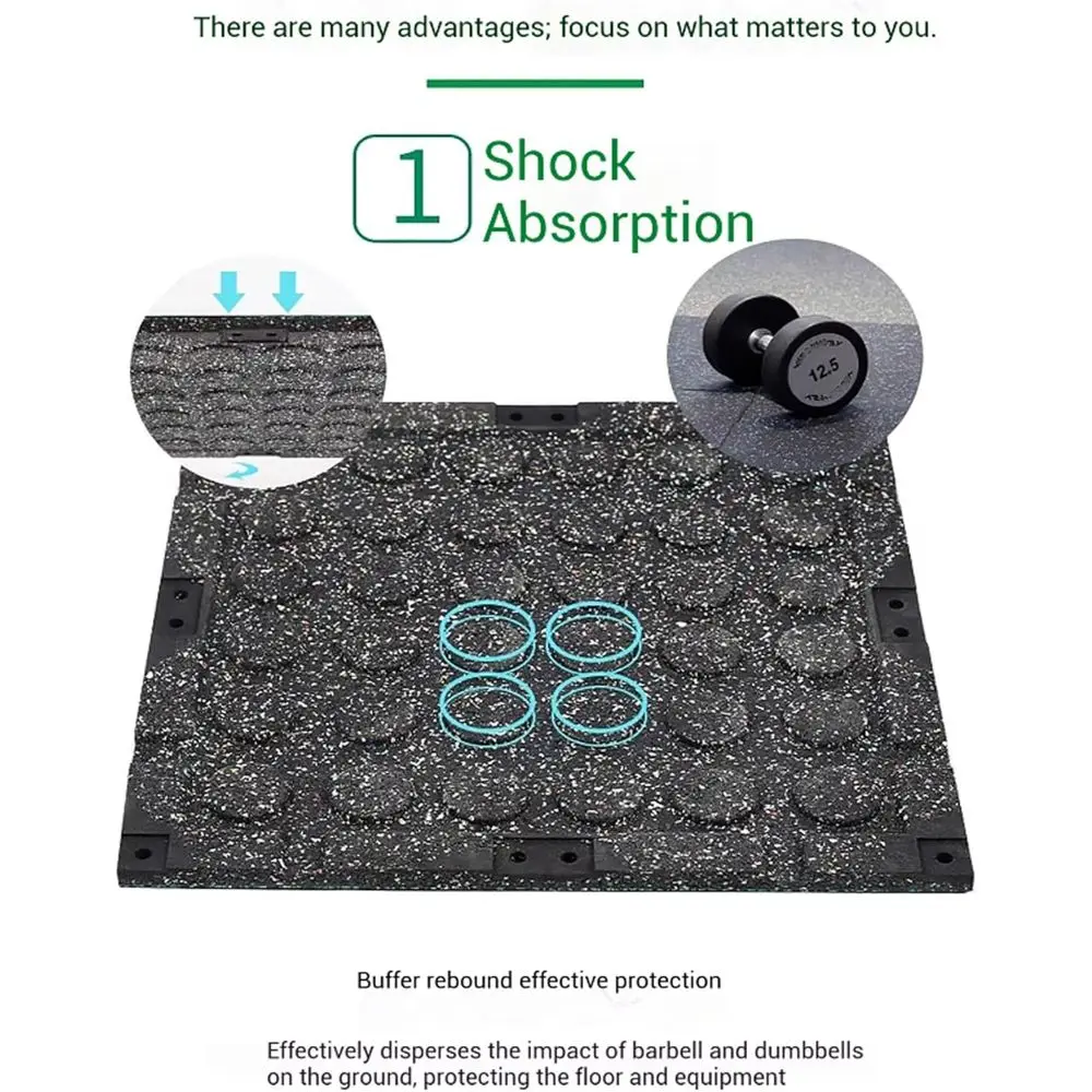 Gym Flooring: Protective Rubbe - Home Gym Rubber Flooring 评论和价格