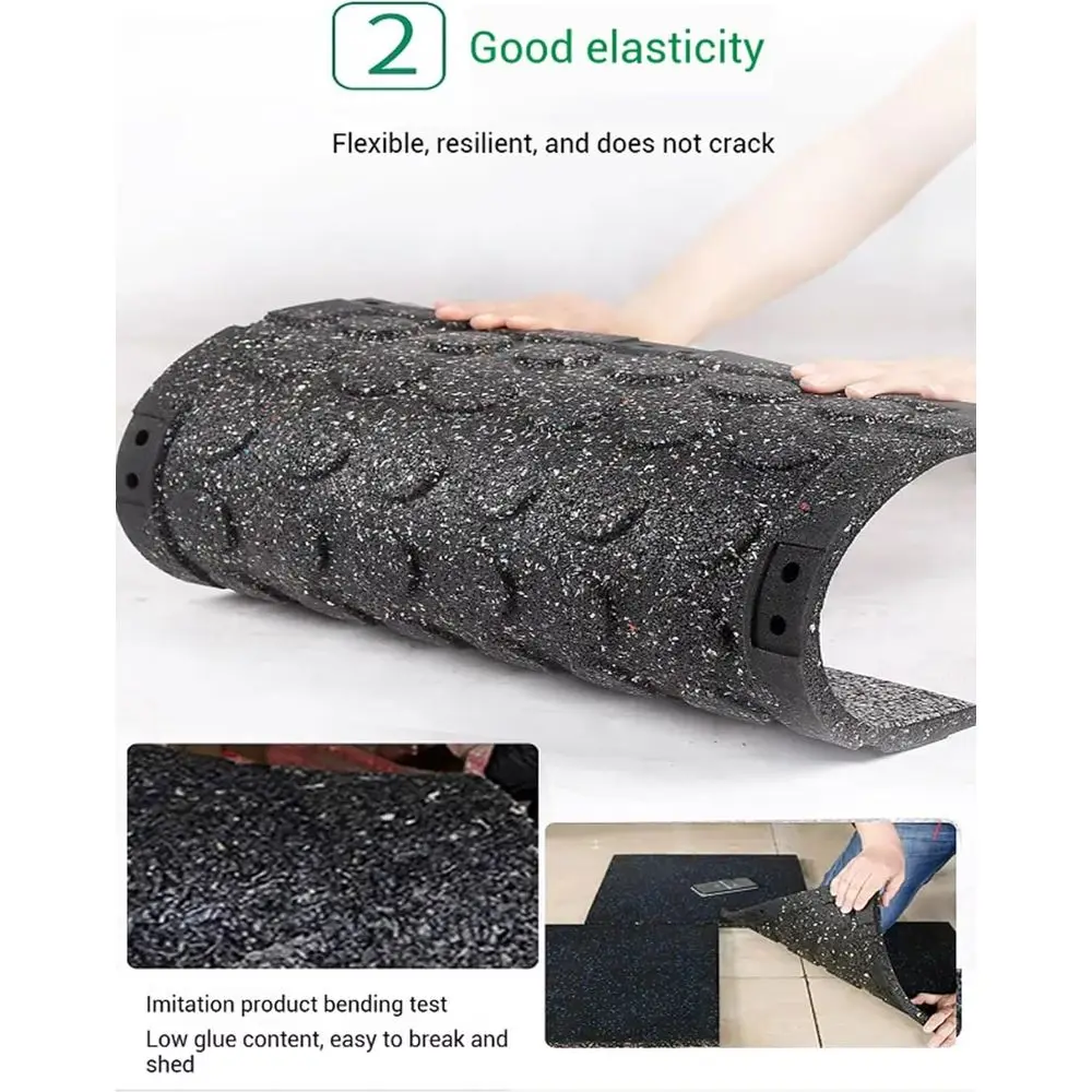 Gym Flooring: Protective Rubbe - Home Gym Rubber Flooring 评论和价格