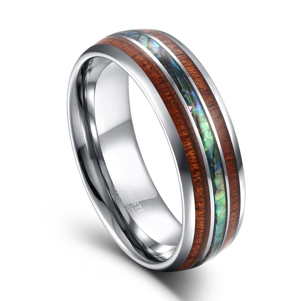TIGRADE 8mm Tungsten Carbide R - Gymnastic Rings Wooden 评论和价格