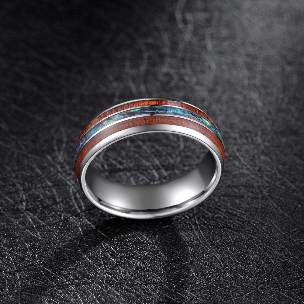TIGRADE 8mm Tungsten Carbide R - Gymnastic Rings Wooden 评论和价格