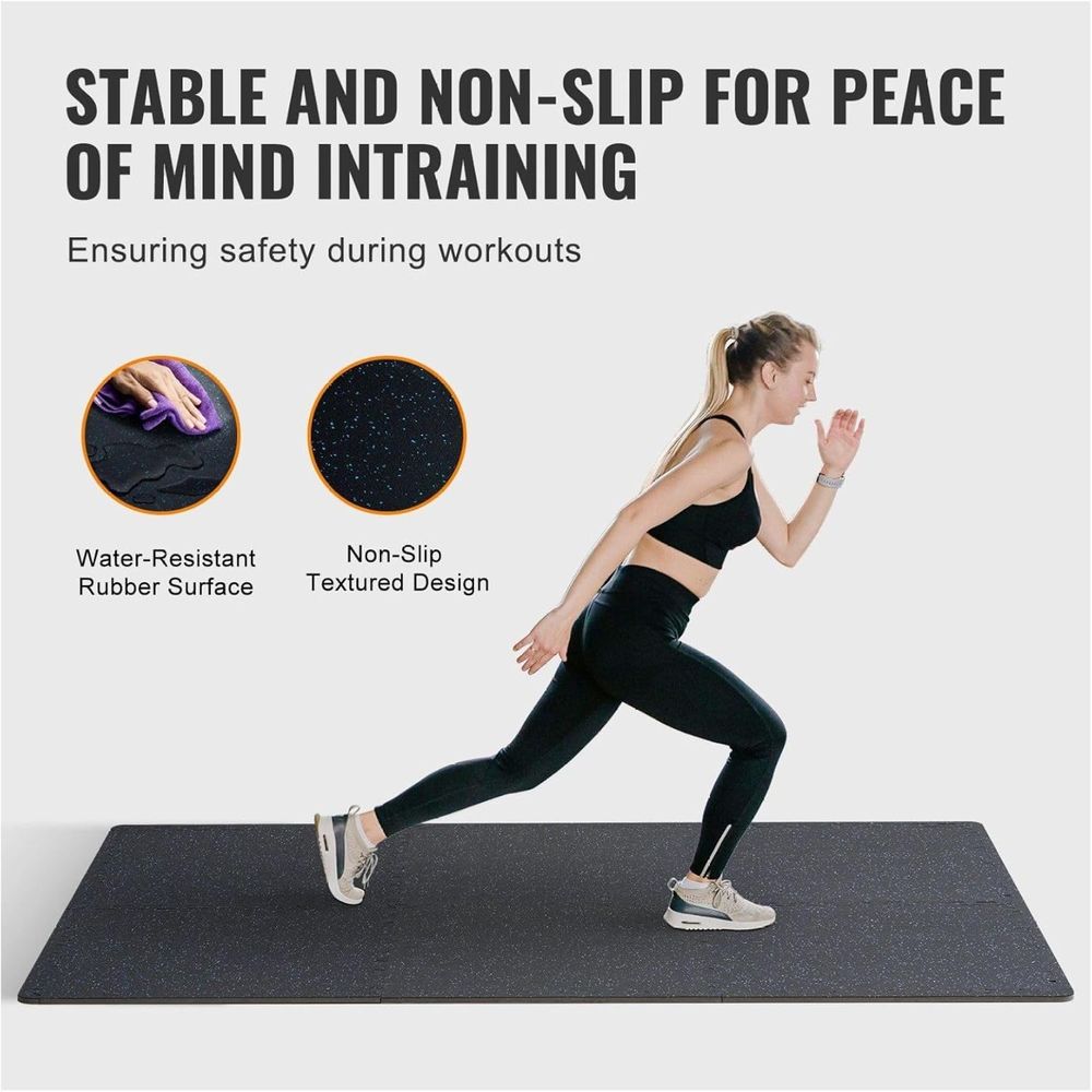 Interlocking Foam Rubber Worko - Home Gym Rubber Flooring 评论和价格