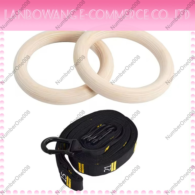 Solid Birch Wood Gymnastic Rin - Gymnastic Rings Wooden 评论和价格