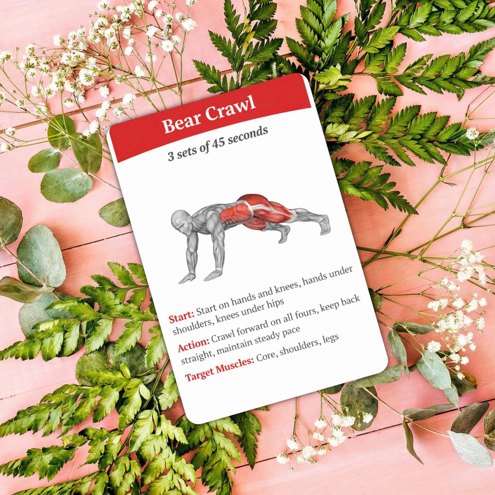 Workout Cards Deck 36 Pieces H - Home Gym Guide 评论和价格