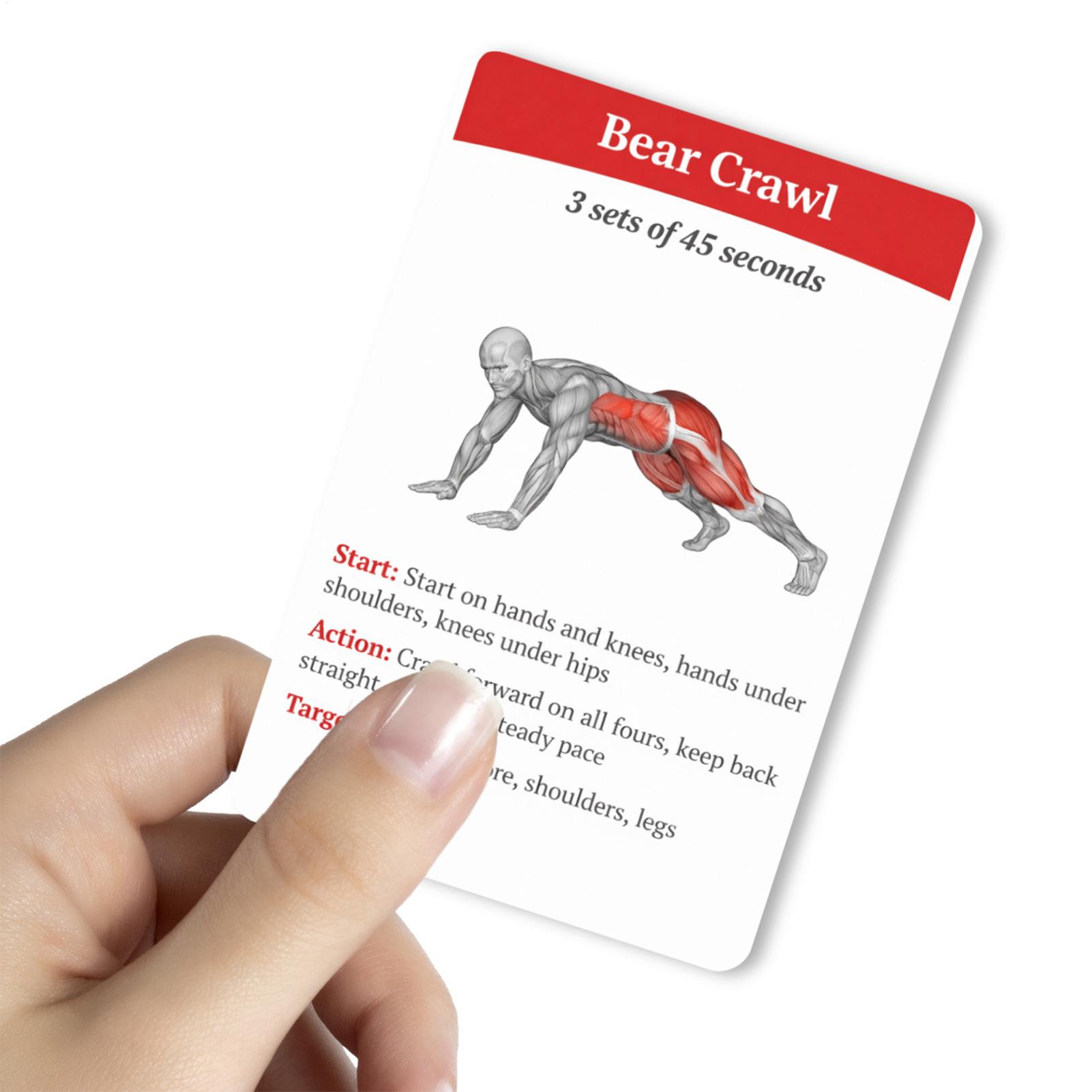 Workout Cards Deck 36 Pieces H - Home Gym Guide 评论和价格