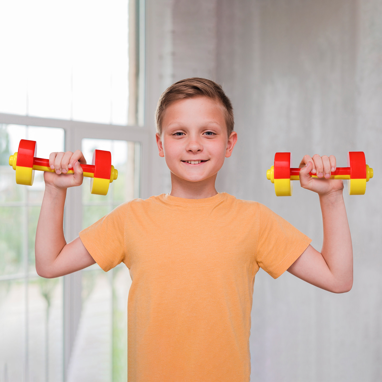1Pair Children Plastic Dumbbel - Home Gym Kids 评论和价格