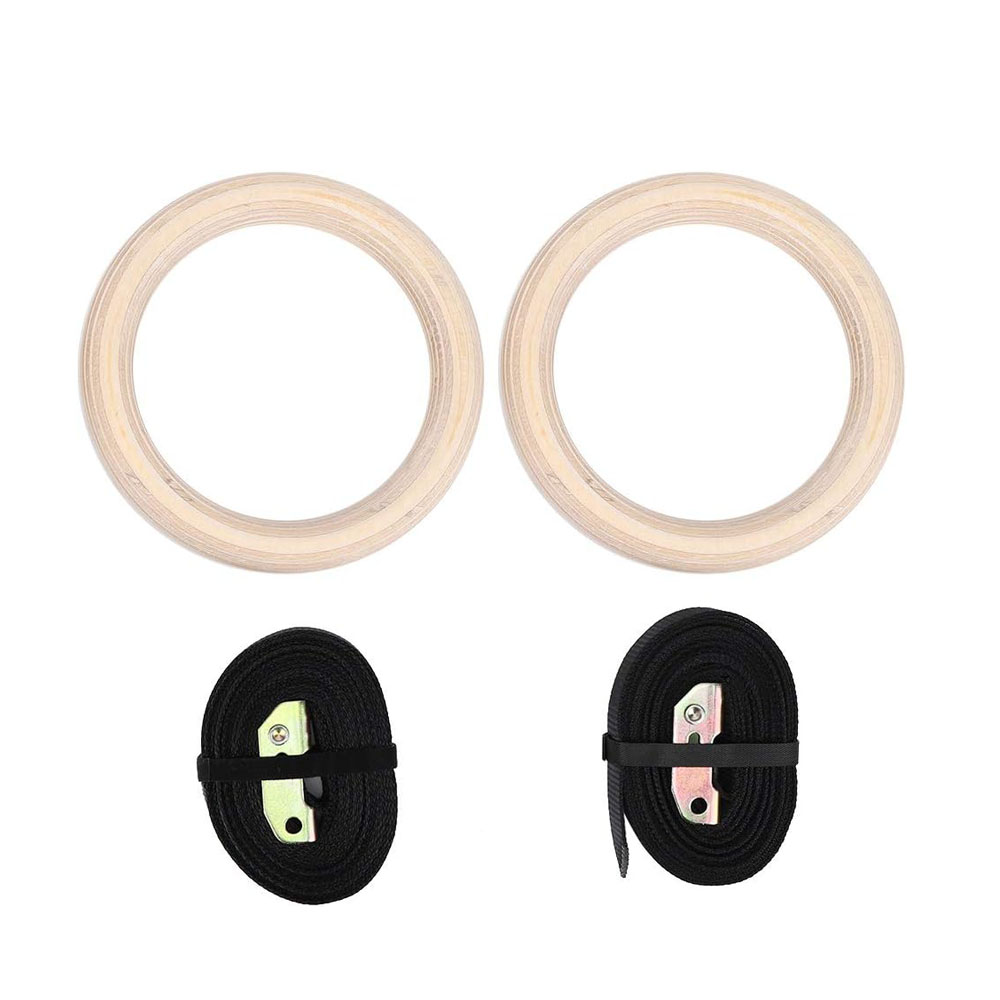 Fitness Training Gymnastic Rin - Gymnastic Rings Wooden 评论和价格