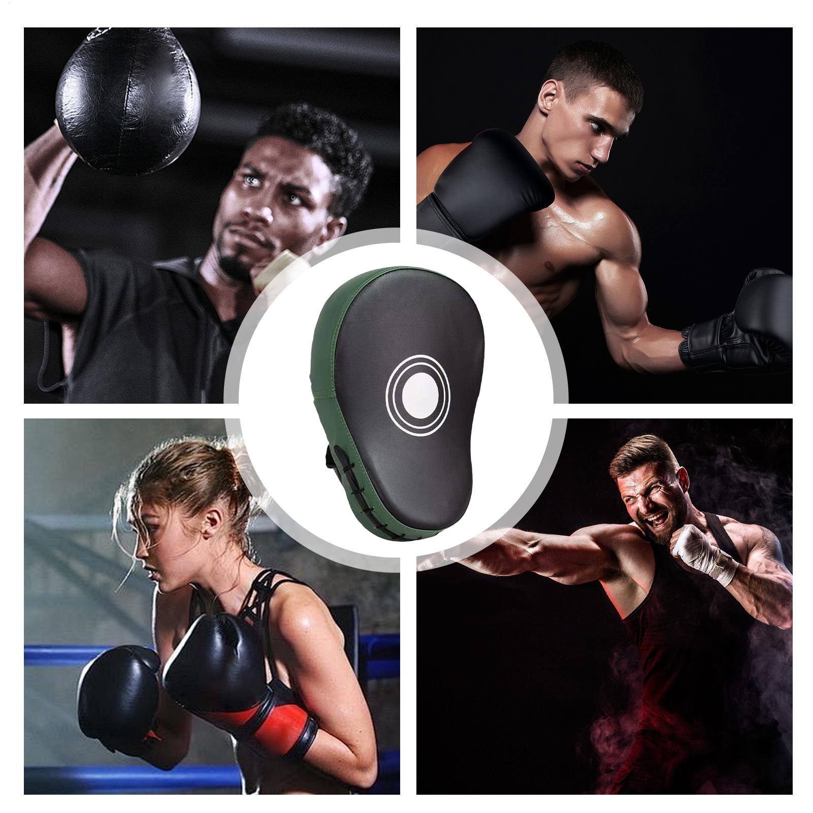 Boxing Pads Mitts PU Leather E - Home Gym Routine 评论和价格