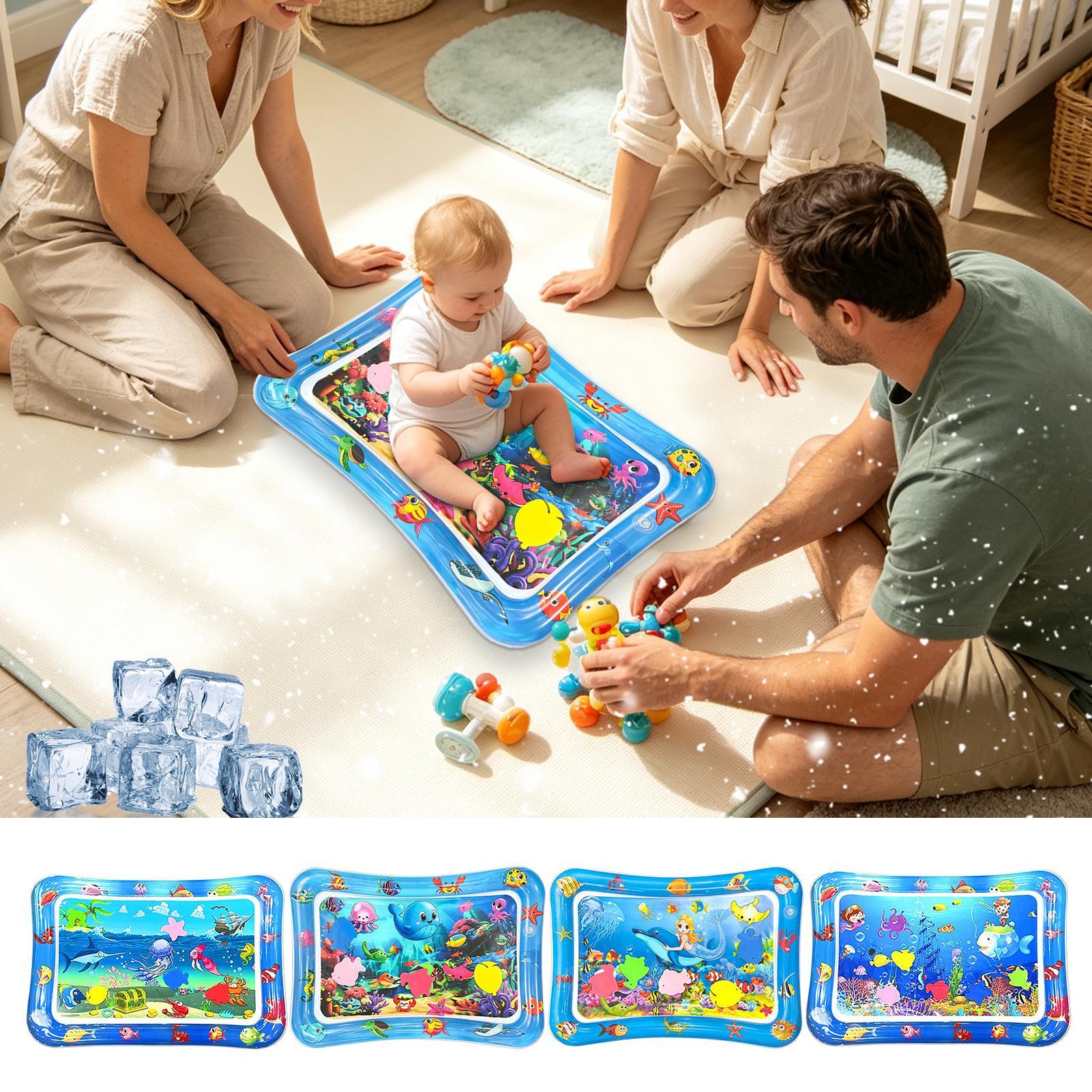 Kids Water Play Mat Cartoon Se - Home Gym Kids 评论和价格