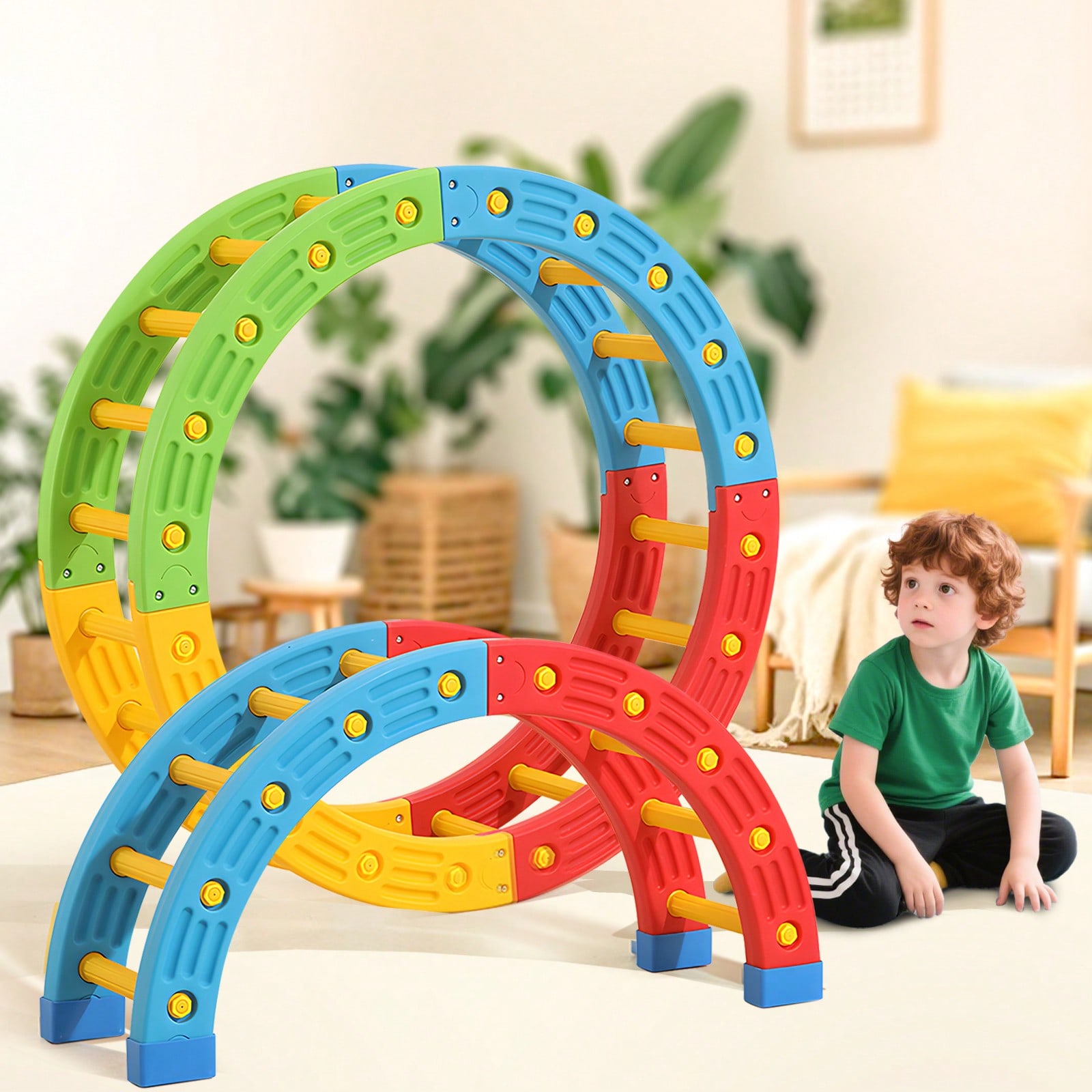 GCCSJ 2-In-1 Foldable Toddler  - Home Gym Kids 评论和价格