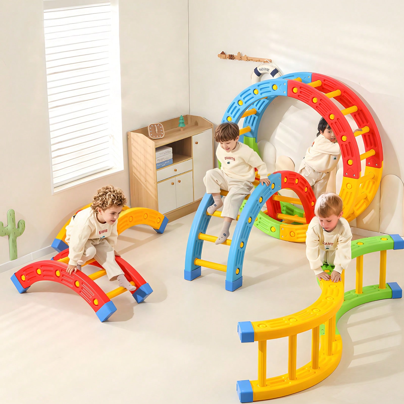 GCCSJ 2-In-1 Foldable Toddler  - Home Gym Kids 评论和价格
