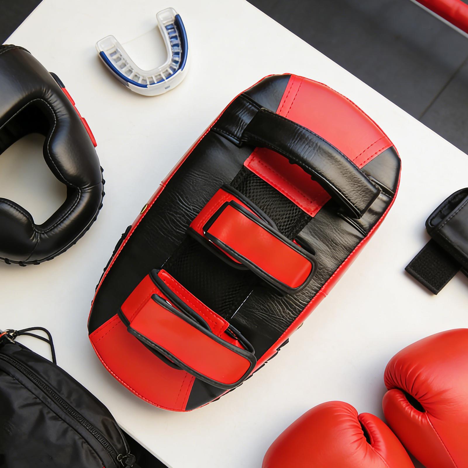 Boxing Pads PU Leather Curved  - Home Gym Kids 评论和价格