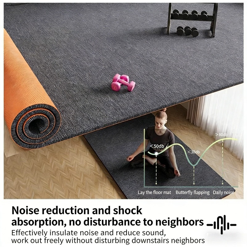 Soundproof Noise Absorbing Flo - Home Gym On Carpet 评论和价格