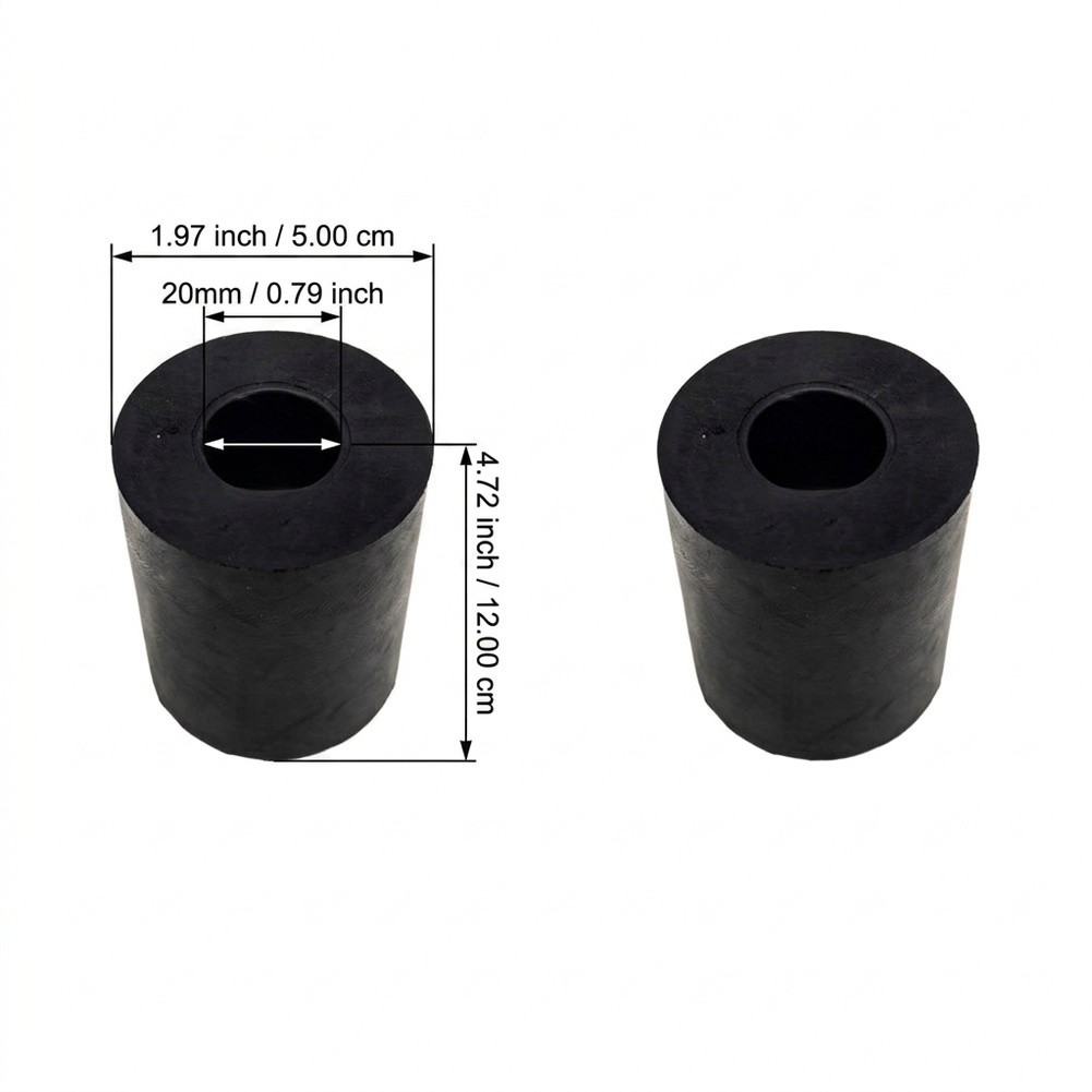 2 Pack 20mm Rubber Sleeves for - Home Gym Guide 评论和价格