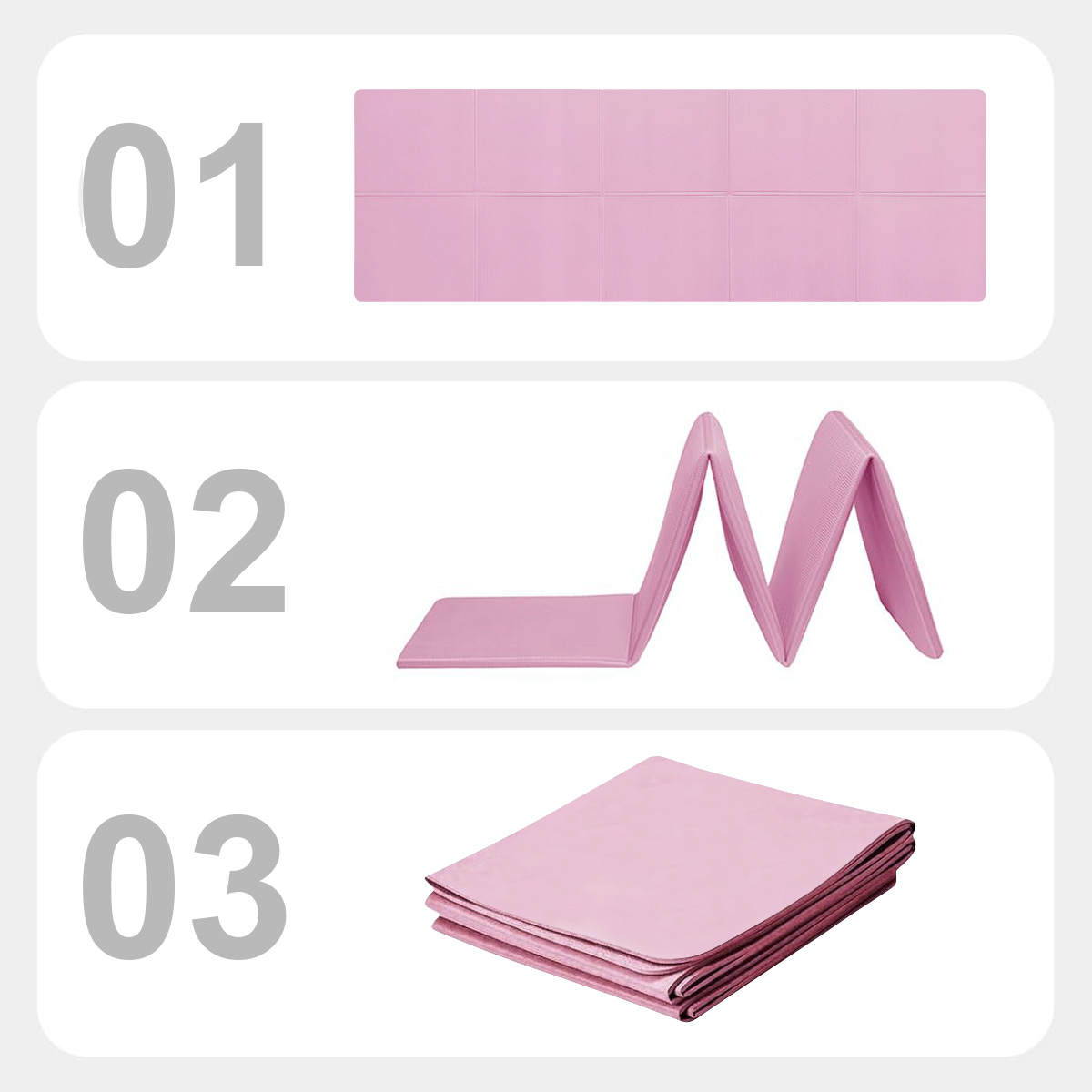 Yoga Mat Pilates Fitness Mat 3 - Home Gym On Carpet 评论和价格