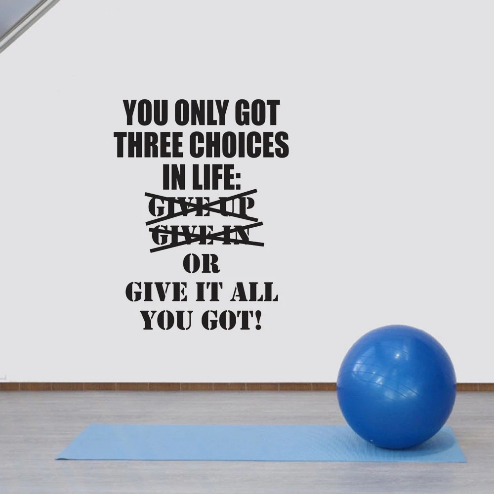 1 pc hot sale GYM culture Wall - Home Gym Kids 评论和价格