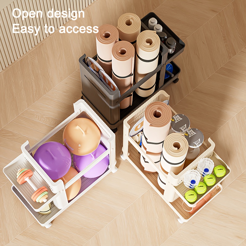 Vertical Fitness Equipment Sto - Home Gym Yoga Storage 评论和价格